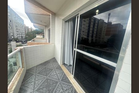 Varanda de apartamento para alugar com 1 quarto, 34m² em Centro, São Vicente