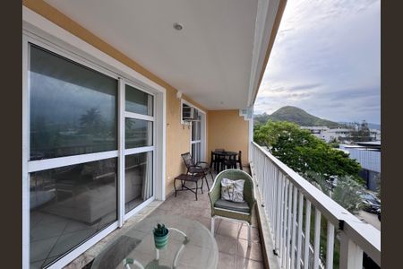 Varanda de apartamento para alugar com 2 quartos, 110m² em Recreio dos Bandeirantes, Rio de Janeiro