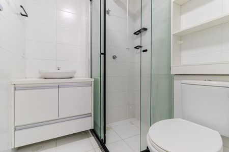 Banheiro de apartamento para alugar com 1 quarto, 25m² em Vila Buarque, São Paulo