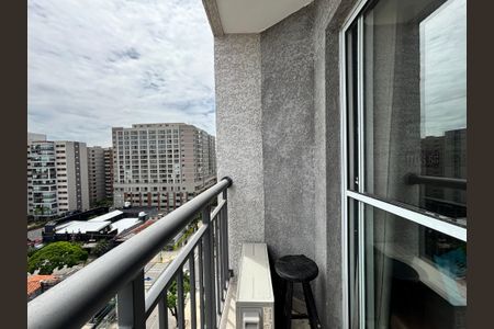 Apartamento para alugar com 27m², 1 quarto e sem vagaVaranda