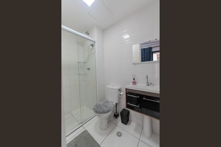 Banheiro de kitnet/studio à venda com 1 quarto, 22m² em Centro, São Paulo