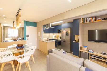 Sala de apartamento à venda com 2 quartos, 57m² em Vila Yara, Osasco
