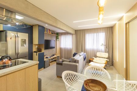Sala de apartamento à venda com 2 quartos, 57m² em Vila Yara, Osasco