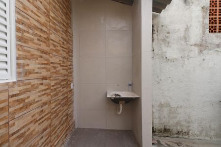 Área de Serviço de casa para alugar com 1 quarto, 60m² em Olímpico, São Caetano do Sul