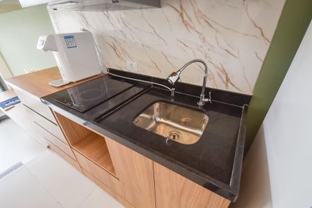 Studio à venda com 27m², 1 quarto e sem vagaCozinha