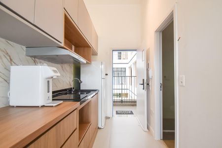 Studio à venda com 27m², 1 quarto e sem vagaCozinha