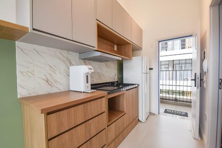 Studio à venda com 27m², 1 quarto e sem vagaCozinha