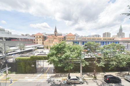 Vista da varanda de kitnet/studio para alugar com 1 quarto, 27m² em Vila Mariana, São Paulo