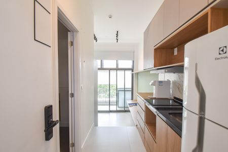 Studio à venda com 27m², 1 quarto e sem vagaCozinha