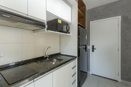 Studio para alugar com 25m², 1 quarto e sem vagaCozinha