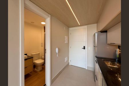 Studio à venda com 28m², 1 quarto e sem vaga Studio à venda com 28m², 1 quarto e sem vagaCozinha