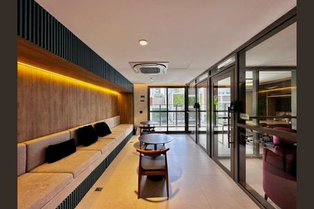 Studio à venda com 28m², 1 quarto e sem vaga Studio à venda com 28m², 1 quarto e sem vagaCoworking