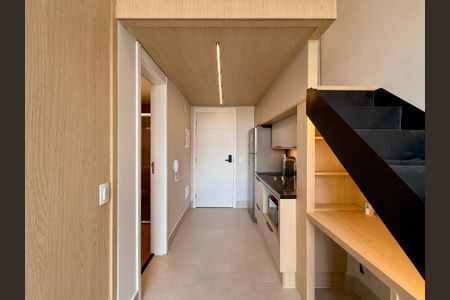 Studio à venda com 28m², 1 quarto e sem vaga Studio à venda com 28m², 1 quarto e sem vagaCozinha