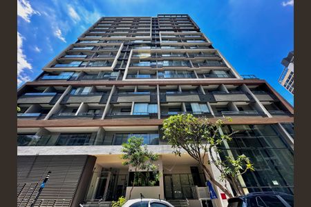 Studio à venda com 28m², 1 quarto e sem vaga Studio à venda com 28m², 1 quarto e sem vagaFachada