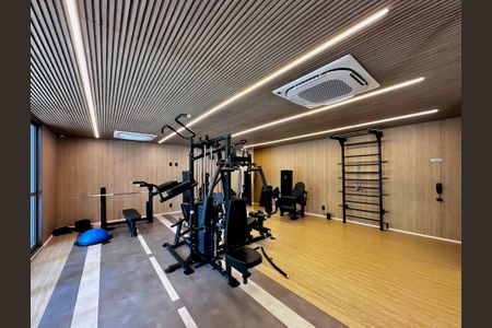 Studio à venda com 28m², 1 quarto e sem vaga Studio à venda com 28m², 1 quarto e sem vagaAcademia