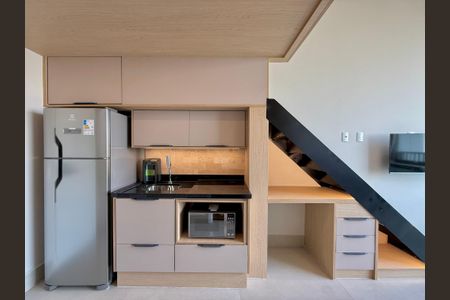 Studio à venda com 28m², 1 quarto e sem vaga Studio à venda com 28m², 1 quarto e sem vagaCozinha