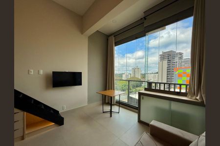 Studio à venda com 28m², 1 quarto e sem vaga Studio à venda com 28m², 1 quarto e sem vagaSala