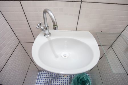 Banheiro de apartamento para alugar com 1 quarto, 36m² em Campanário, Diadema