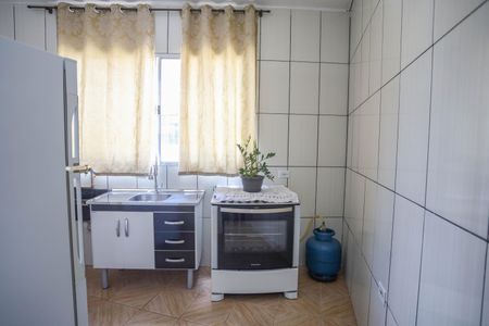 Cozinha e Área de Serviço de apartamento para alugar com 1 quarto, 36m² em Campanário, Diadema