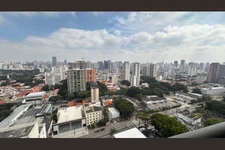 Studio à venda com 27m², 1 quarto e sem vagaVista da Varanda do Studio