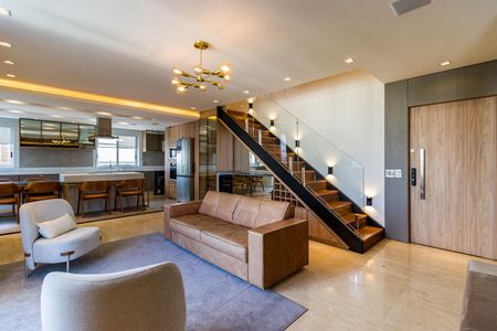 Sala de apartamento à venda com 3 quartos, 220m² em Vila Andrade, São Paulo