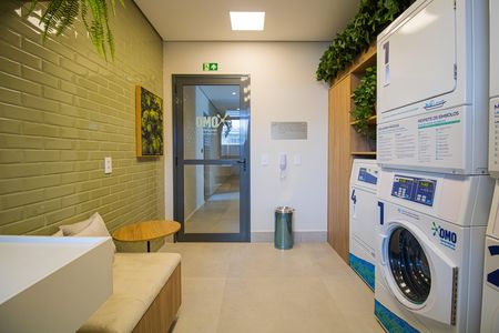Área comum - Lavanderia de kitnet/studio para alugar com 1 quarto, 26m² em Tucuruvi, São Paulo