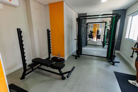 Apartamento à venda com 40m², 2 quartos e 1 vaga Apartamento à venda com 40m², 2 quartos e 1 vagaÁrea comum - Academia