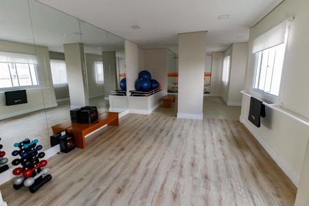 Apartamento à venda com 40m², 2 quartos e 1 vaga Apartamento à venda com 40m², 2 quartos e 1 vagaÁrea comum - Academia
