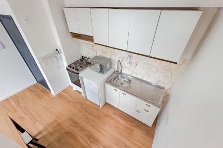 Studio à venda com 28m², 1 quarto e sem vagaCozinha