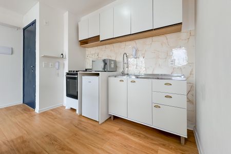 Studio à venda com 28m², 1 quarto e sem vagaCozinha