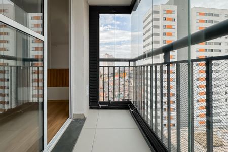 Studio à venda com 28m², 1 quarto e sem vagaVaranda