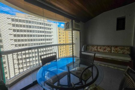 Varanda de apartamento para alugar com 1 quarto, 63m² em Morro do Maluf, Guarujá