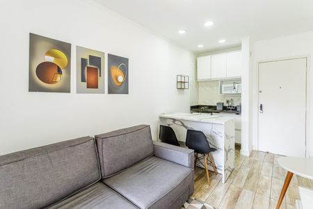 Sala de apartamento à venda com 1 quarto, 35m² em Vila Uberabinha, São Paulo