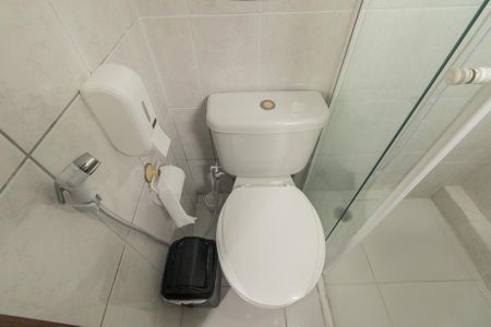 Apartamento para alugar com 27m², 1 quarto e sem vaga Apartamento para alugar com 27m², 1 quarto e sem vagaBanheiro da Suíte