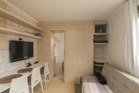 Sala/Cozinha de apartamento para alugar com 1 quarto, 27m² em Bigorrilho, Curitiba