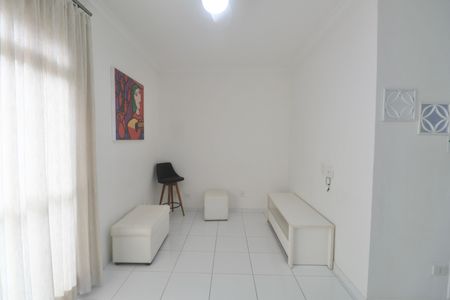 Sala de apartamento para alugar com 3 quartos, 80m² em Jardim Belmar, Guarujá