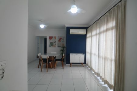 Sala de apartamento para alugar com 3 quartos, 80m² em Jardim Belmar, Guarujá