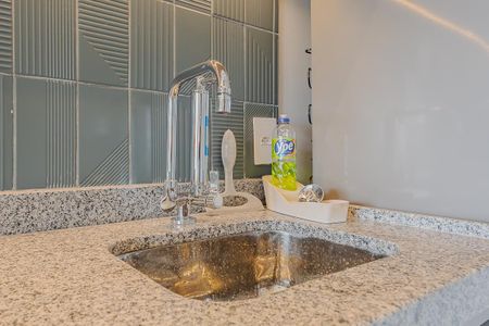 Studio à venda com 29m², 1 quarto e sem vagaCozinha