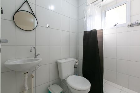 Studio para alugar com 25m², 1 quarto e sem vaga Studio para alugar com 25m², 1 quarto e sem vagaBanheiro