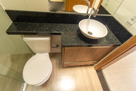 Casa para alugar com 120m², 3 quartos e 2 vagasBanheiro da Suíte