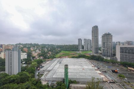 Vista da Sala de apartamento para alugar com 2 quartos, 72m² em Panamby, São Paulo