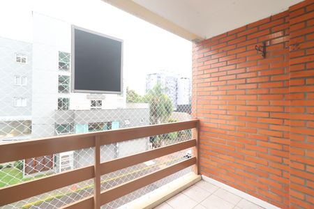 sacada da Sala de apartamento à venda com 3 quartos, 113m² em Ideal, Novo Hamburgo