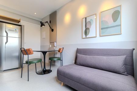 Sala de apartamento à venda com 1 quarto, 25m² em Vila Buarque, São Paulo