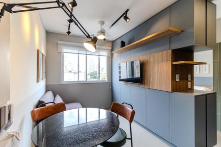 Sala de apartamento à venda com 1 quarto, 25m² em Vila Buarque, São Paulo