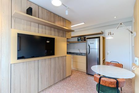 Sala de apartamento à venda com 1 quarto, 25m² em Vila Buarque, São Paulo
