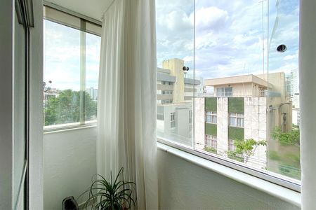 Varanda da Sala de apartamento à venda com 3 quartos, 110m² em Sion, Belo Horizonte