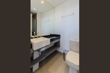 Banheiro de kitnet/studio à venda com 1 quarto, 18m² em Vila Mariana, São Paulo