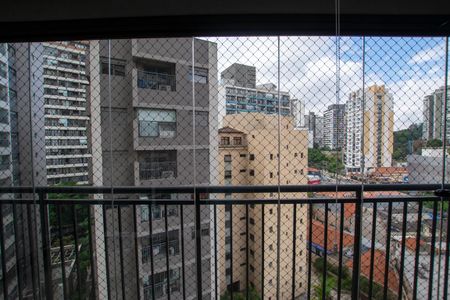Varanda da sala de apartamento à venda com 2 quartos, 62m² em Butantã, São Paulo