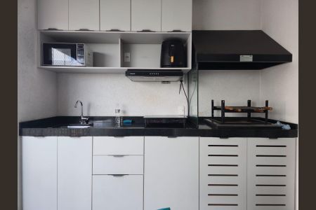 Varanda do Studio de kitnet/studio para alugar com 1 quarto, 40m² em Vila Camargos, Guarulhos