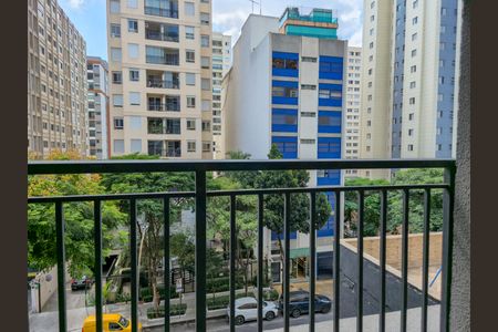 Varanda de apartamento para alugar com 1 quarto, 26m² em Santa Cecilia, São Paulo